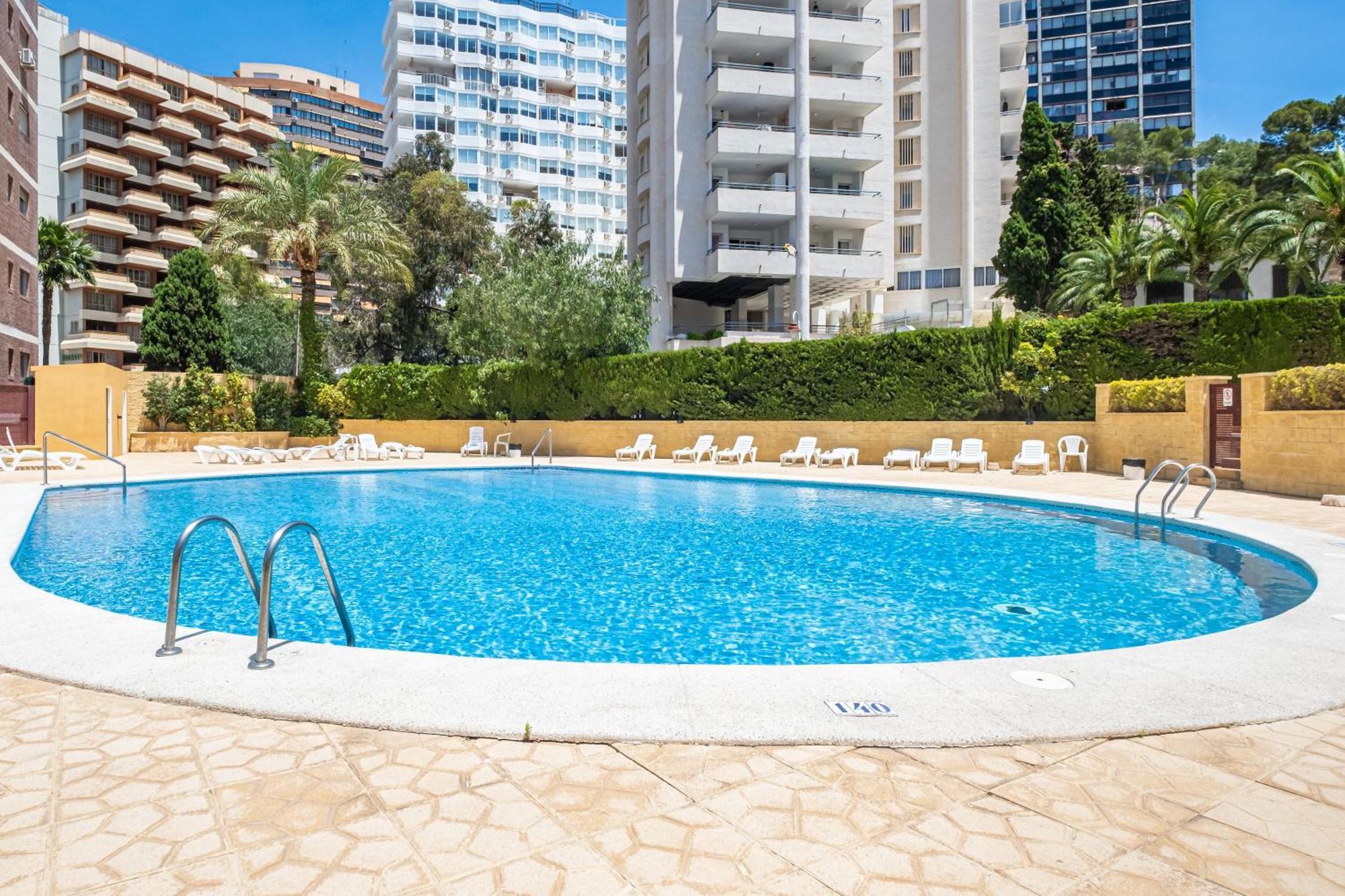 Europa Center 12-B Apartment Levante Beach Бенідорм Екстер'єр фото